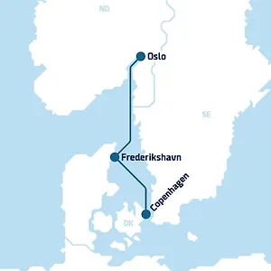 Dfds Ferry - To Oslo Copenhaga